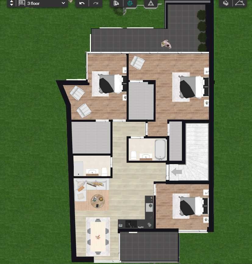 Dezvoltator, 4 camere, 106 mp utili, bloc boutique 7 apt Parc Circului - Poză 1