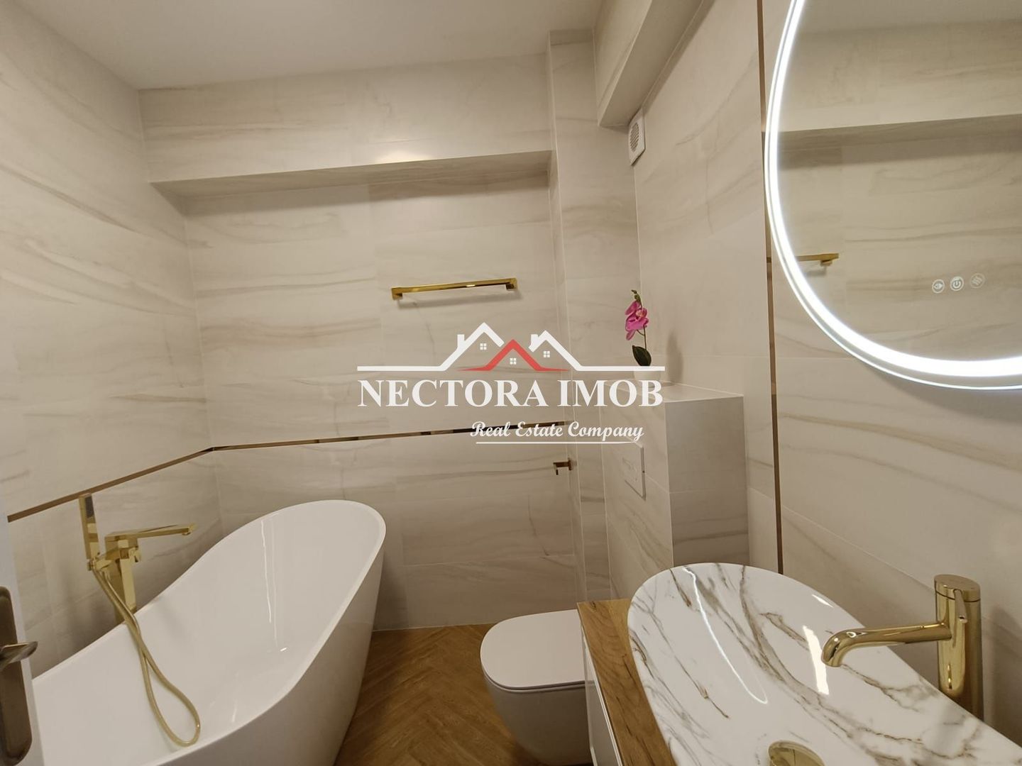 NECTORA IMOB-Apartament 2 camere, Prima Onestilor, Parcare, 52 mp, Et7 - Poză 10