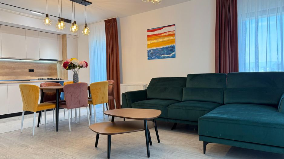 2 camere | prima inchiriere  | 60mp utili | vedere libera - Poză 4
