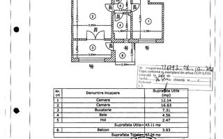 2 camere mobilat si utilat, cu balcon | Amurgului, acces metrou - Schiță 8