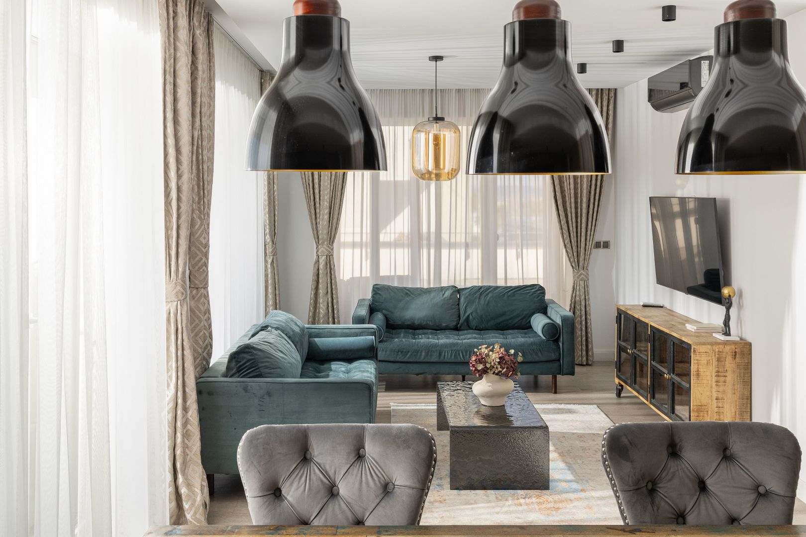 Penthouse de LUX 4 camere cu terasă spectaculoasă de 122 mp + jacuzzi - Poză 5