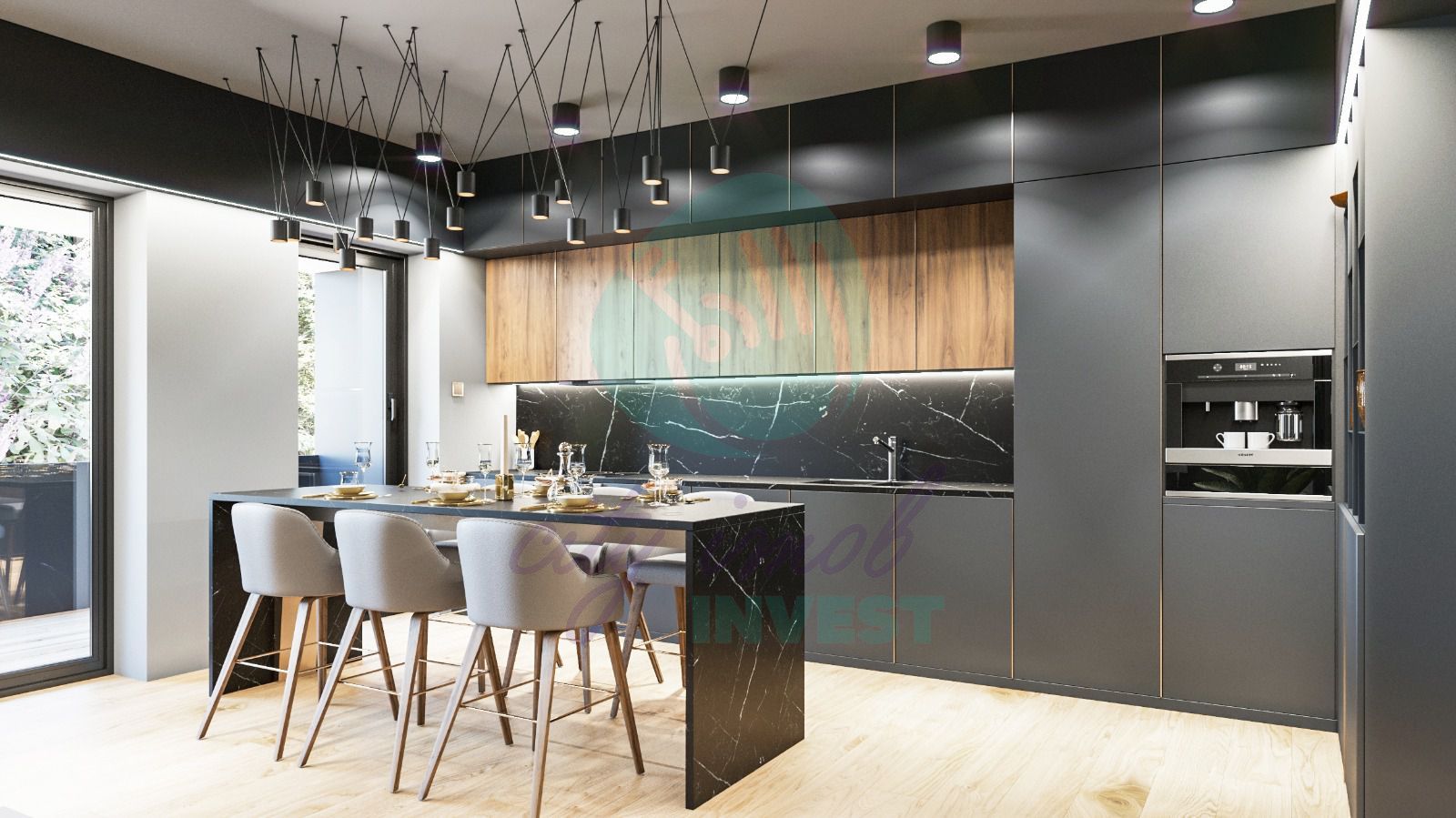 Apartament 3 camere cu gradina de 80 mp - Poză 4