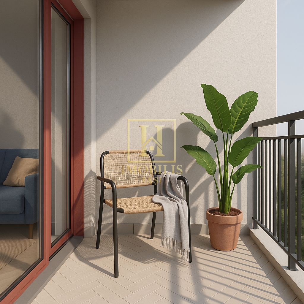 Apartament 1 camera 37 mp Visan Bucium 49950 euro - Poză 5