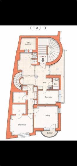 Apartament de 3 camere, Piata Romana, bloc nou boutique, 2 balcoane - Poză 9