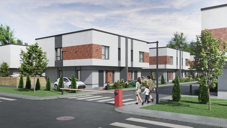 Vila  de tip duplex 4 camere Pompa Caldura Titan Pallady - Poză 1