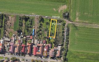 Teren intravilan de vânzare – 700 mp | Arad - Poză 1