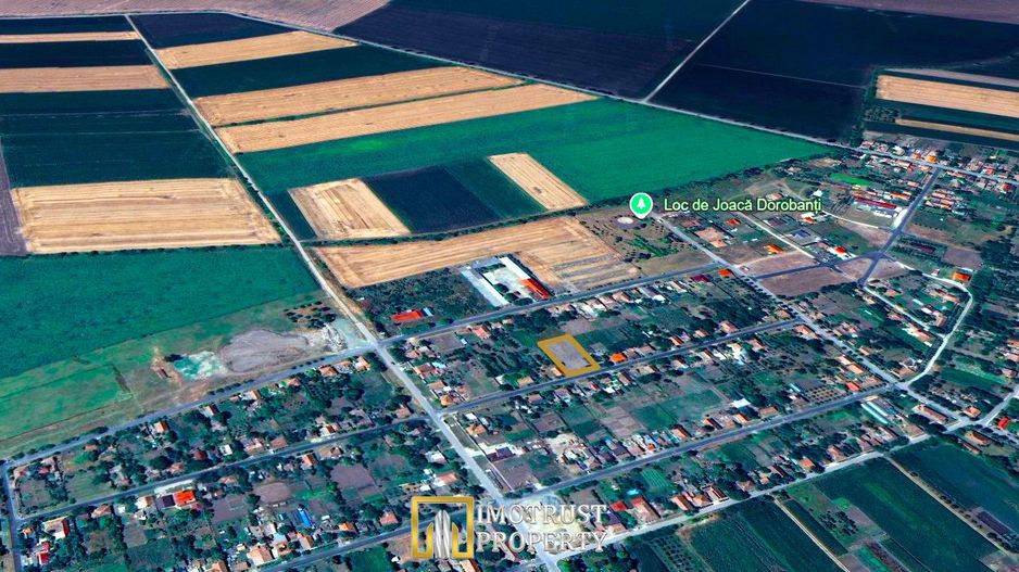 Teren intravilan |700 mp | front stradal 26 m | Dorobanți, jud Arad - Poză 2