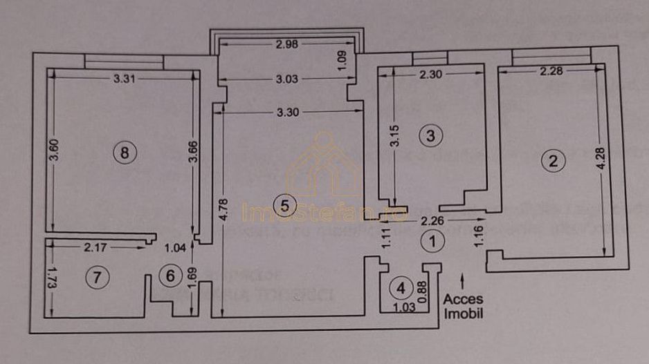 Tomis I - apartament 3 camere zona excelenta potrivit pentru familia ta! - Poză 3