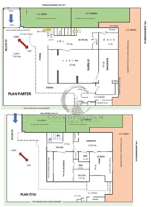 Casa P+1 zona centrala teren 365mp Pret: 205.000 neg. - Poză 4