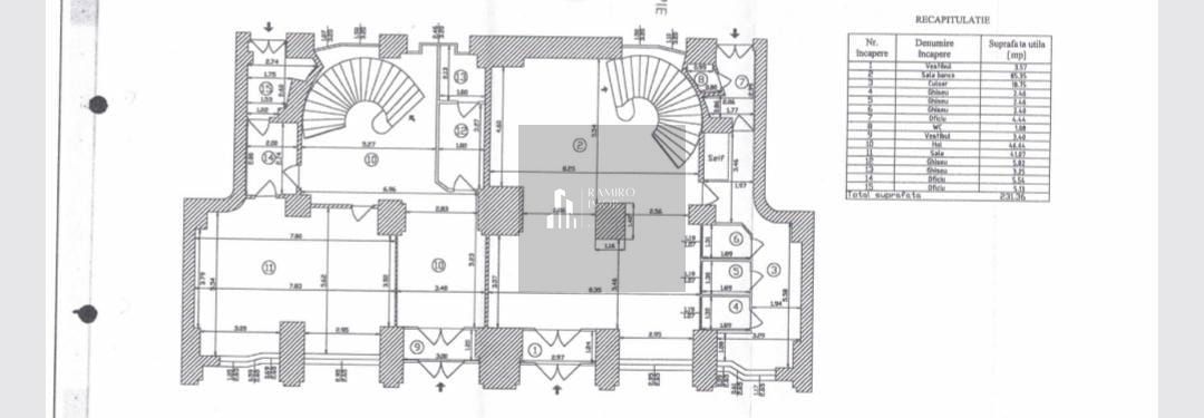 Spațiu comercial și birouri- 625 mp  | Piața Unirii | Bd. Unirii - Poză 8