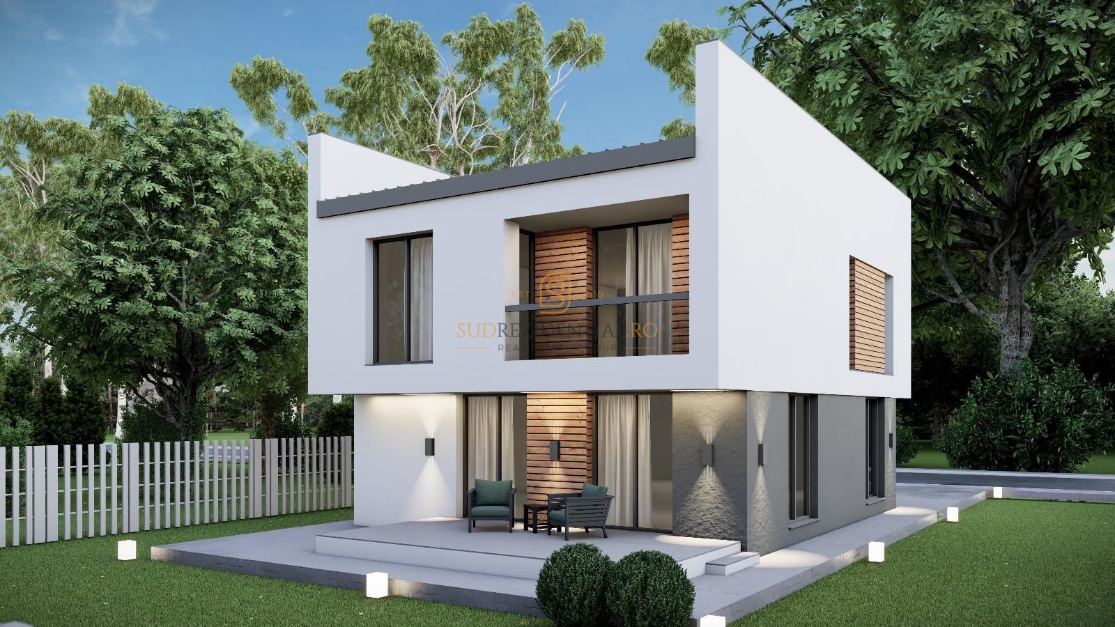 Vila individuala, 4 camere + dressing, finisaje de top, loc de parcare - Poză 3