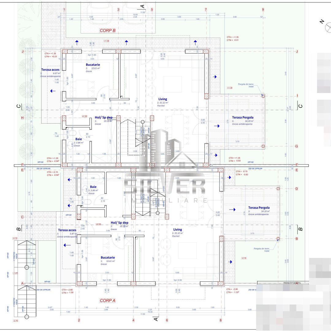Casa tip duplex premium/CF/zona Tautului. - Poză 27