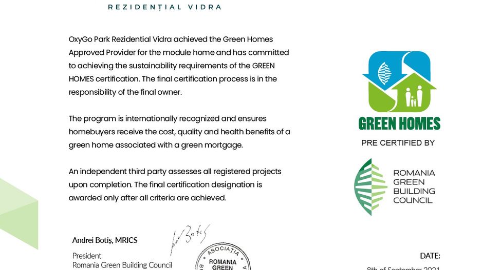 Vila tip duplex, teren 358 mp, 4 camere, certificata GREEN - Vidra, If - Poză 12