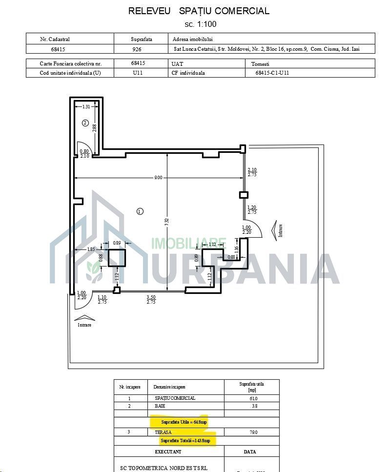 Spațiu comercial vitrină colț + terasă mare, cartier Visoianu - Poză 8