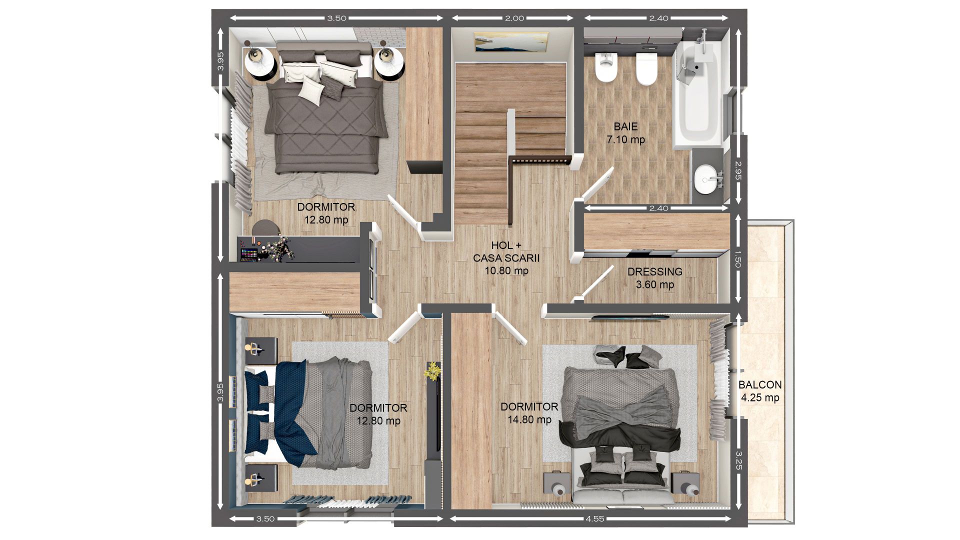 Case individuale 4 camere, Brașov - Schiță 6