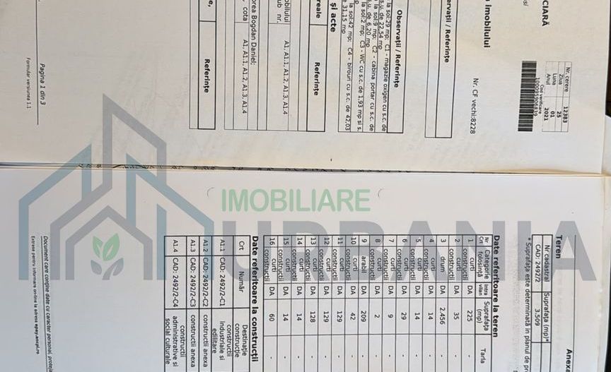De închiriat în Iași, proprietate industrială completă, 3500 mp teren, 1100 mp clădiri, acces TIR - Poză 4