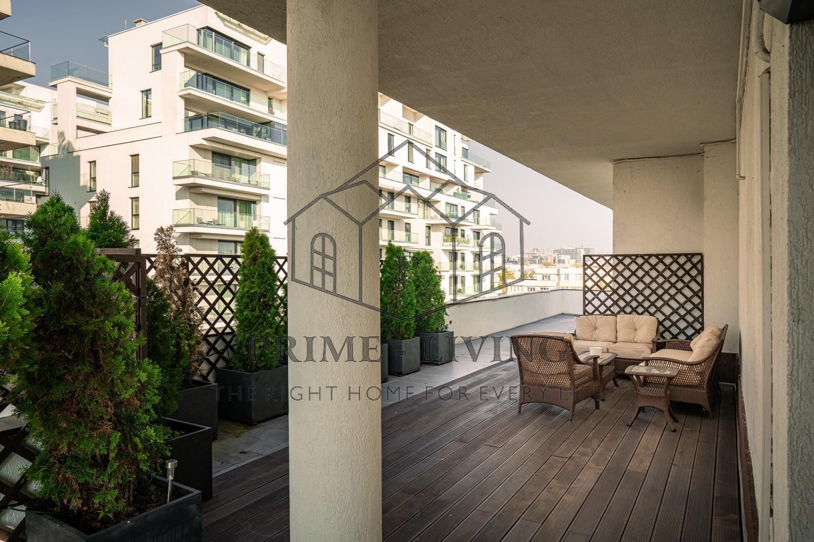 PENTHOUSE LUXOS CU TERASA DE 150 MP LA  INCHIRIERE LANGA HERASTRAU - Poză 12