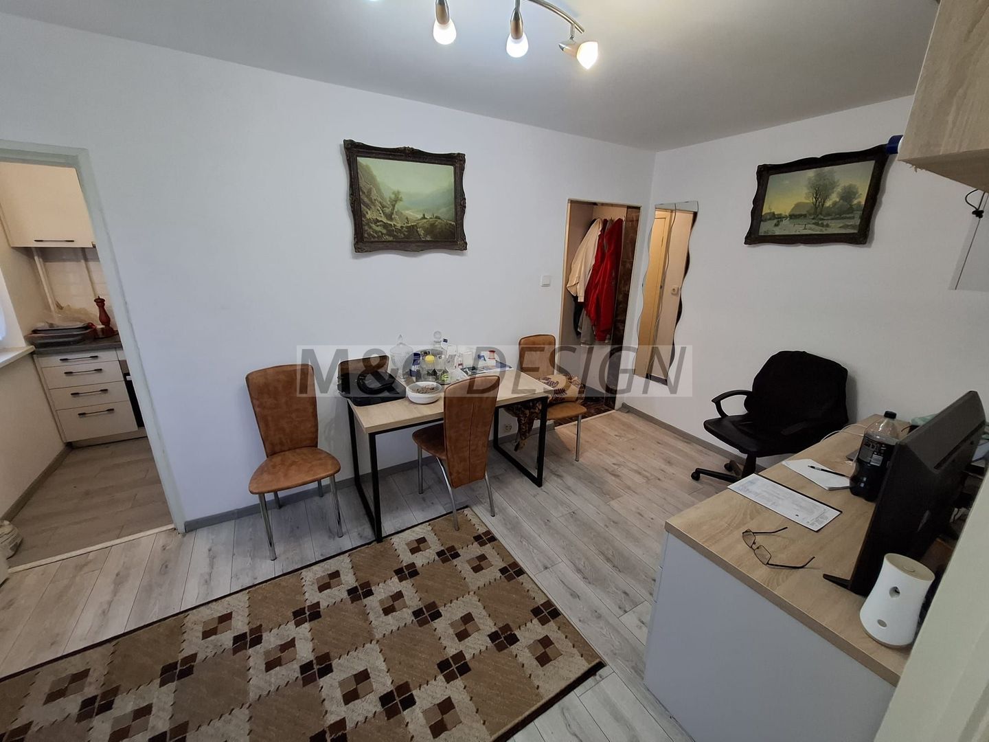 Sagului, et 2, 2 camere renovat, mobilat si utilat - Poză 8