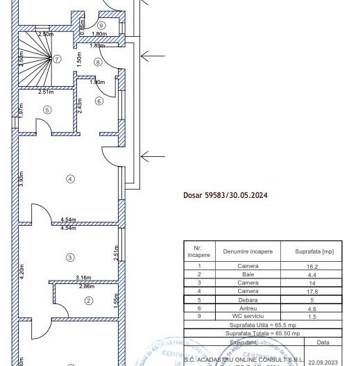 OPORTUNITATE CASA ZONA DOROBANTI BELLER - Schiță 13
