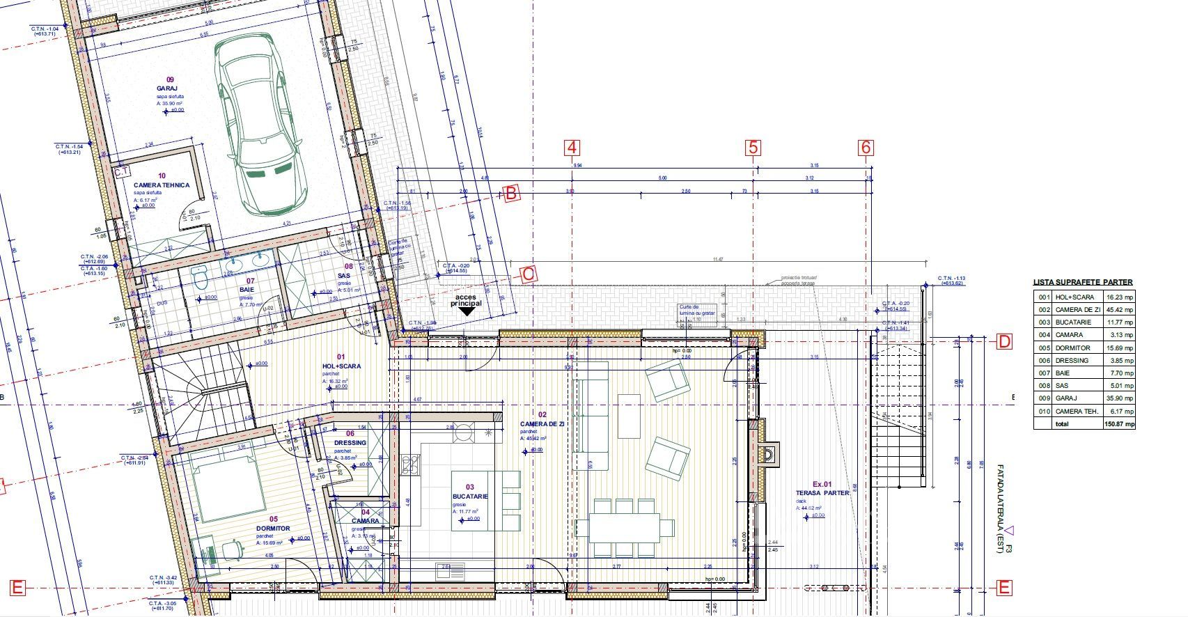 Vila superba Feleacu cu teren de 1700 m2 - Poză 37