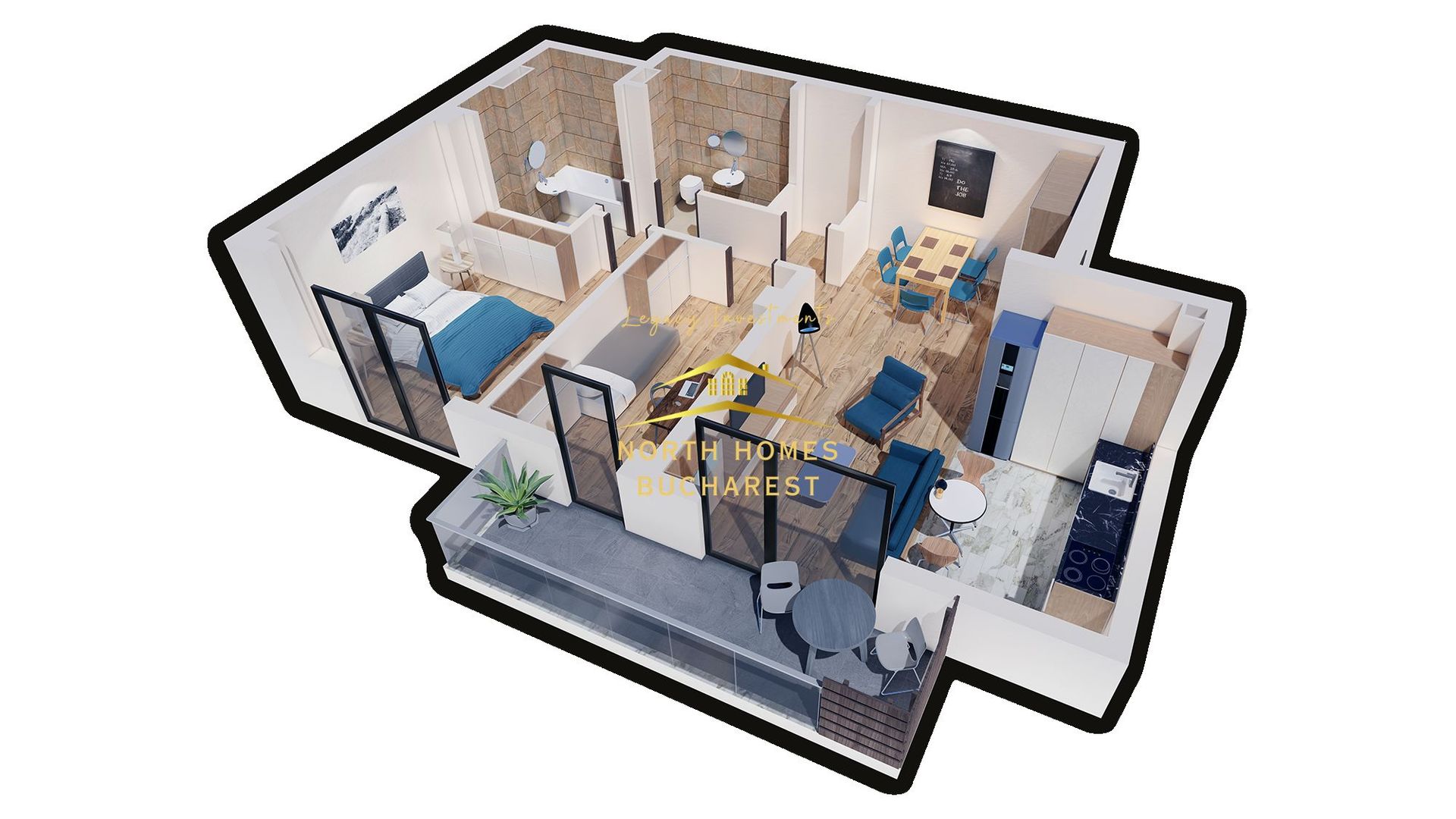 0% COMISION - 3 camere de vanzare Straulesti - Poză 14