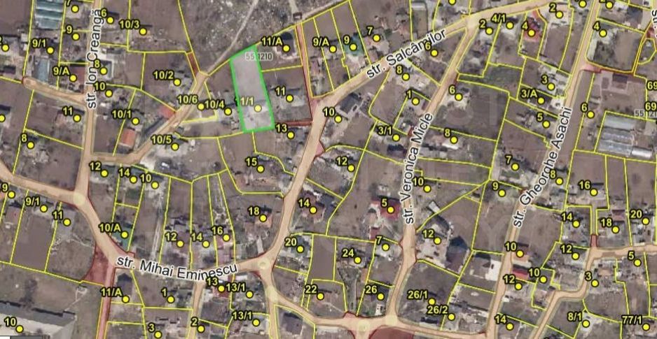 Vânzare teren 13,5 ari, strada. Salcâmilor, Băcioi - Poză 1