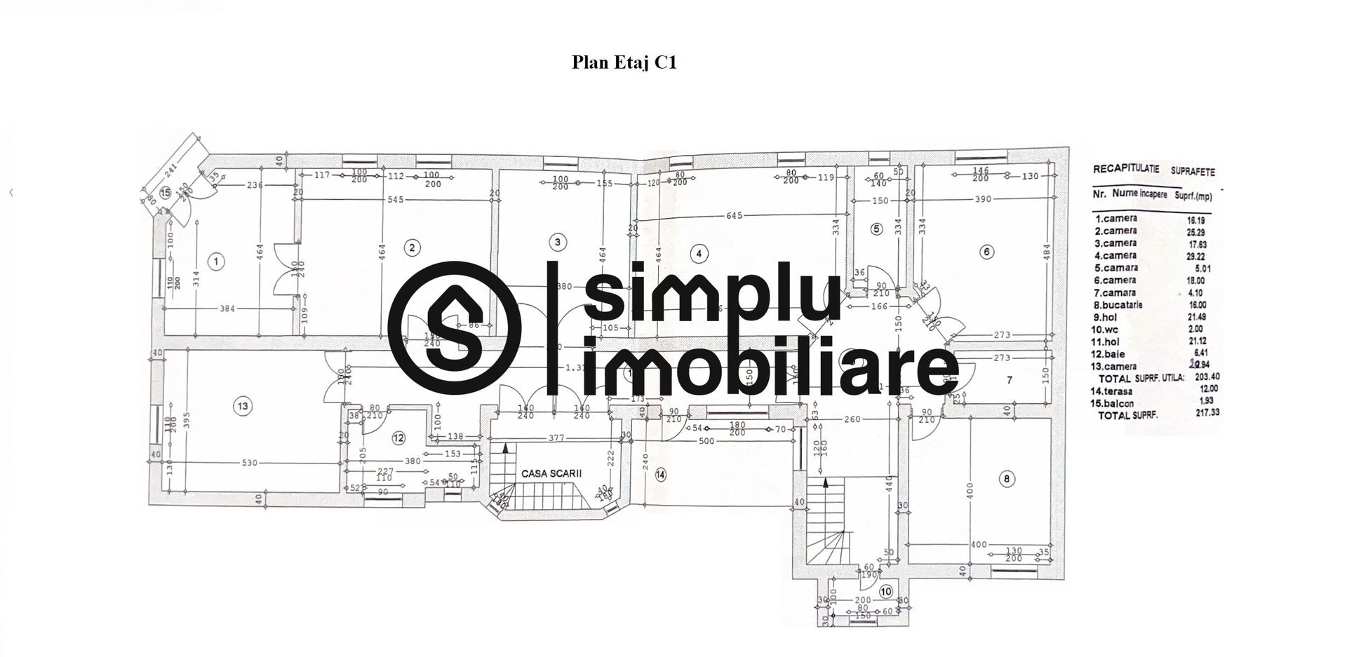 Casa Centrala Ideal pentru Clinica - Schiță 4