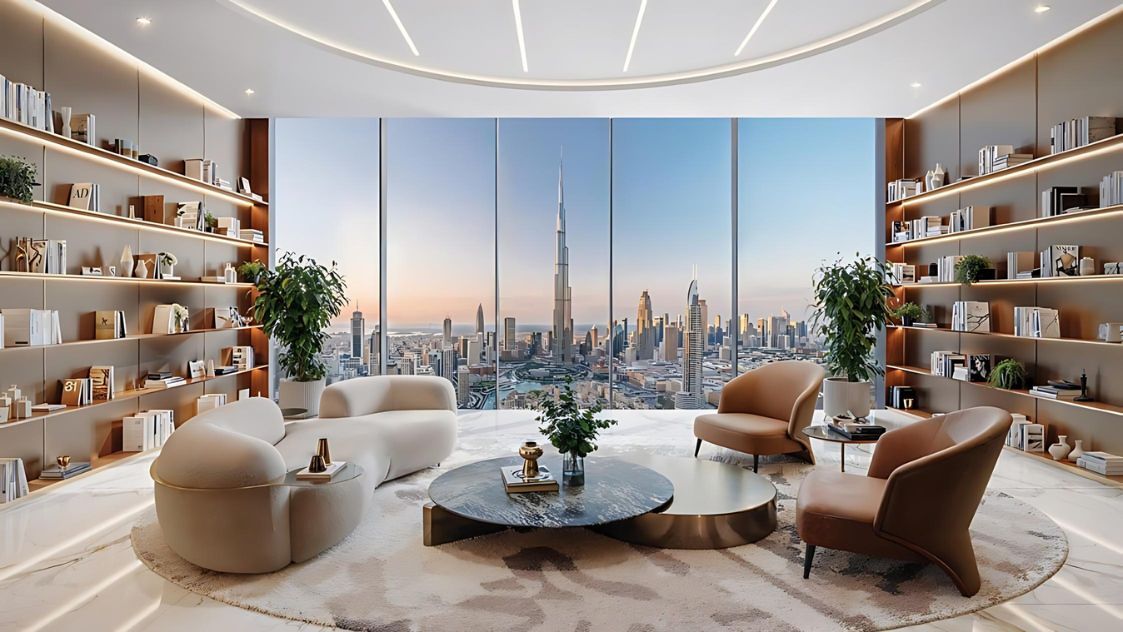 Luxurious Residential Tower in Business Bay, Dubai - Poză 13