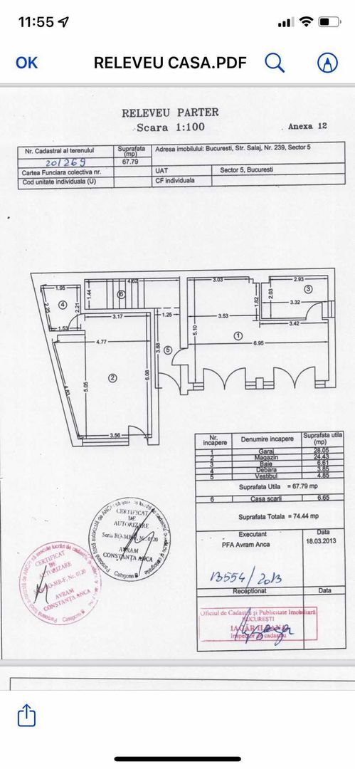 Vand imobil P+2 zona salaj rahova cu doua spatii comerciale - Poză 5