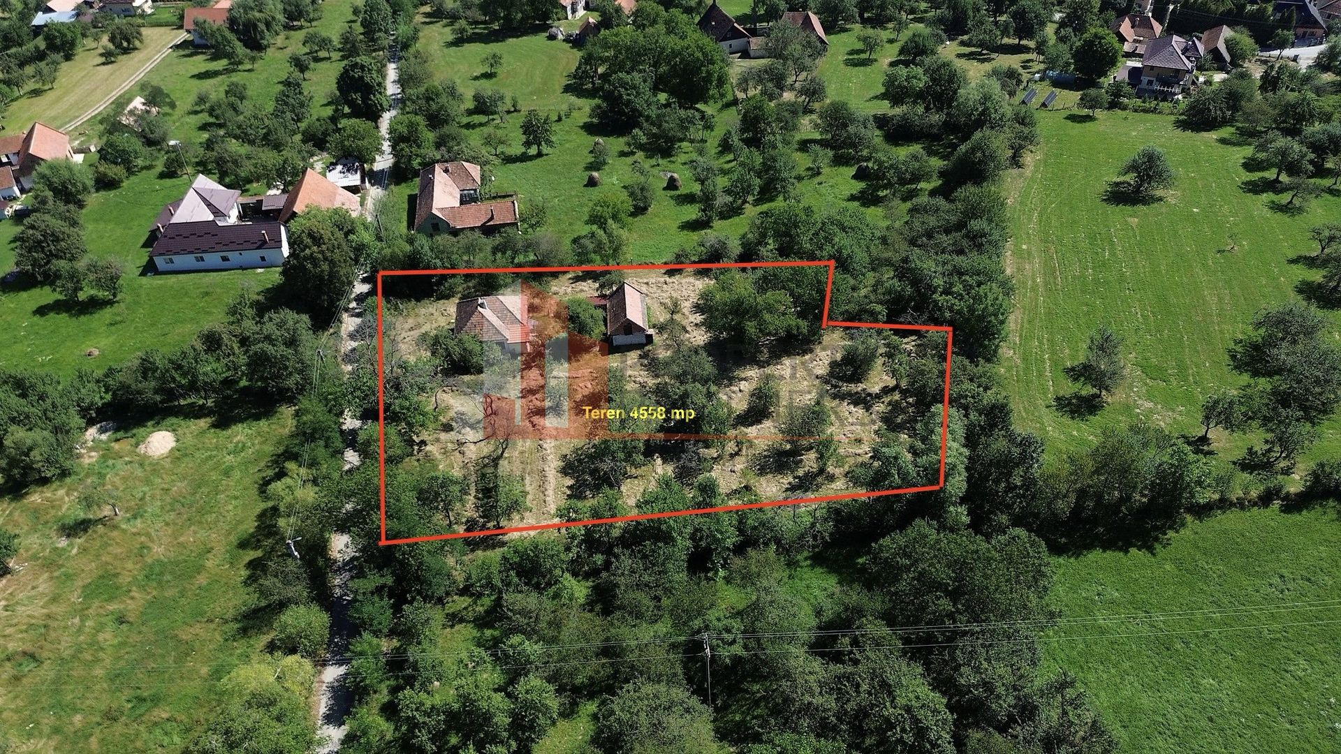 Teren 4558 mp cu casă tradițională, Sohodol, Bran - Poză 2