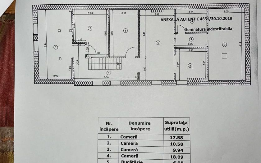 Bucurestii Noi - Chitila Ap 3  camere la curte, terasa, comision 0% - Schiță 20