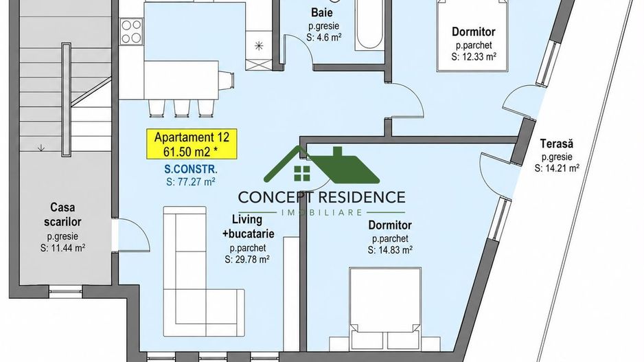 Apartament nou 2 camere | Bloc 2026 | Vasile Alecsandri | Comision 0% - Poză 9