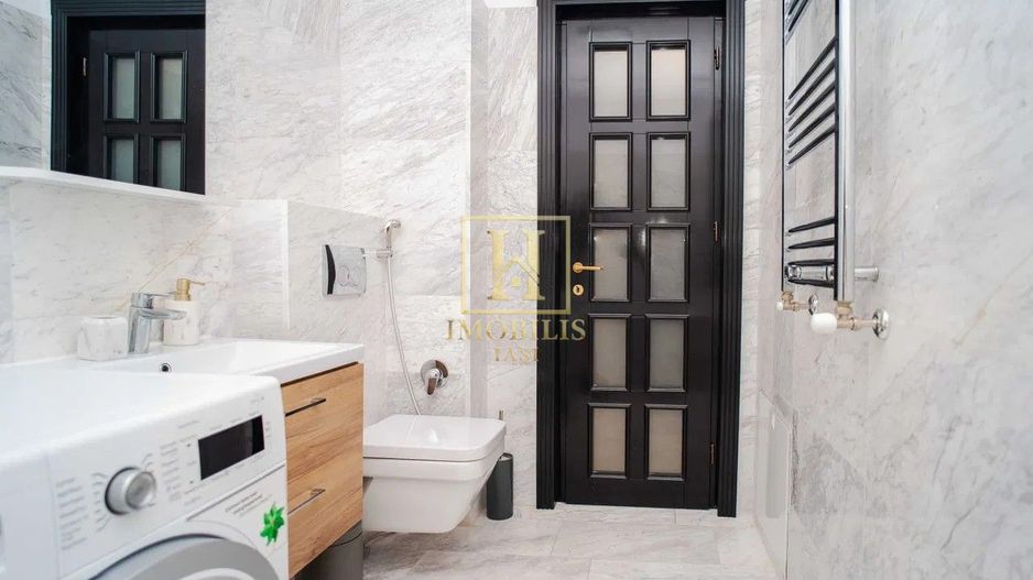 Apartament 2 camere Dec mobilat NOU Royal Town Copou 140000 euro - Poză 7