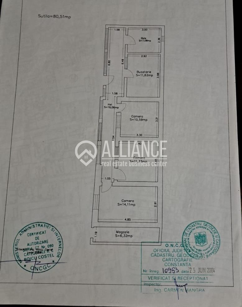 Casa la sol 4 camere,  Cartier Palas Constanța ( cod 12 ) - Poză 13