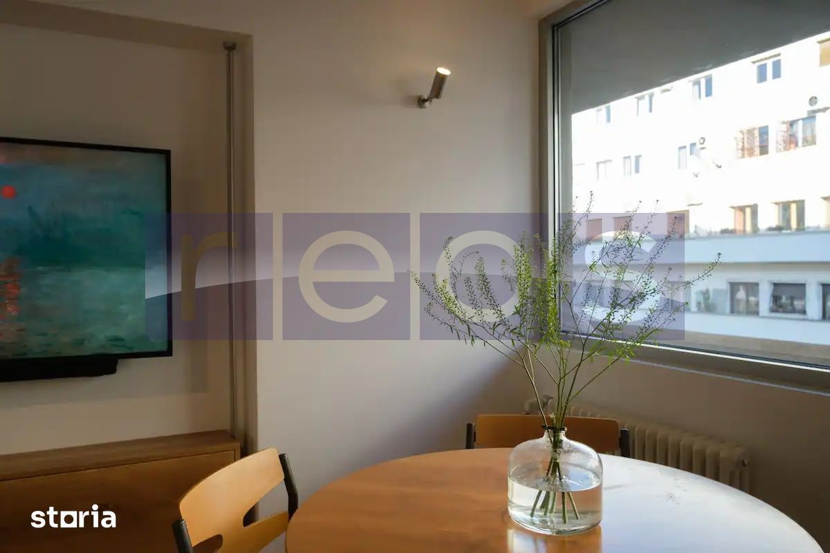 VANZARE APARTAMENT 2 CAMERE CALEA VICTORIEI VEDERE PANORAMICA  56MP - Poză 6