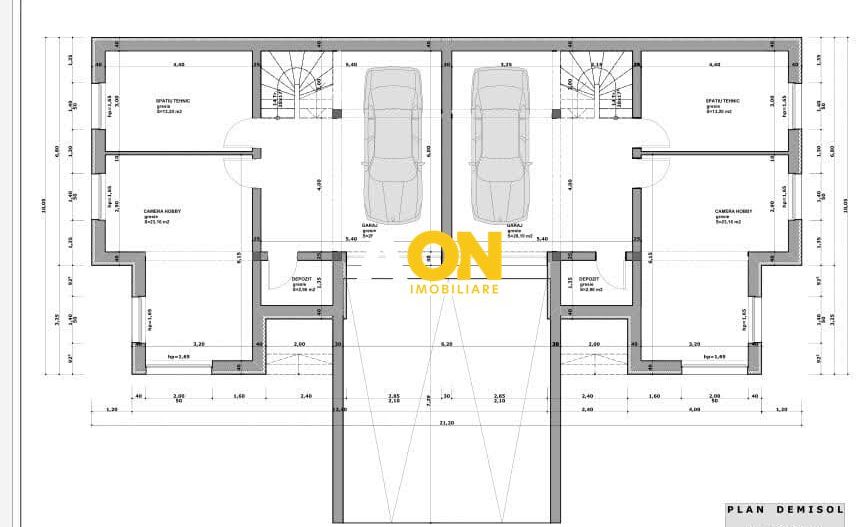 1/2  Duplex, 190 mp utili, 300 mp teren, Alba-Micesti - Schiță 8