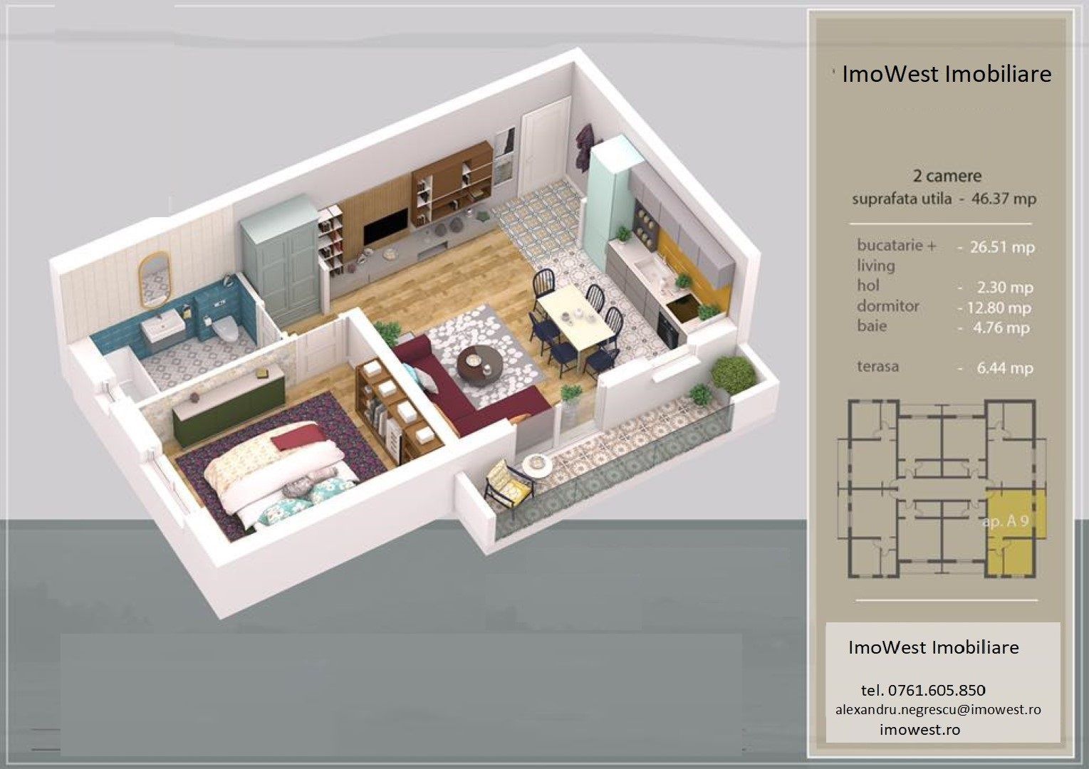 Giroc-Aleea cu plopi | Apartamente cu 1 si 2 camere | Comision 0% - Poză 16