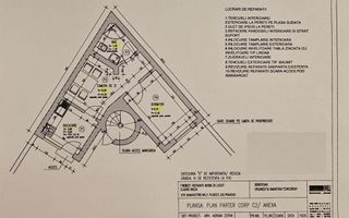 🏢 Spațiu de birouri – 5 camere, 2 băi – Central, Ploiești - Schiță 39
