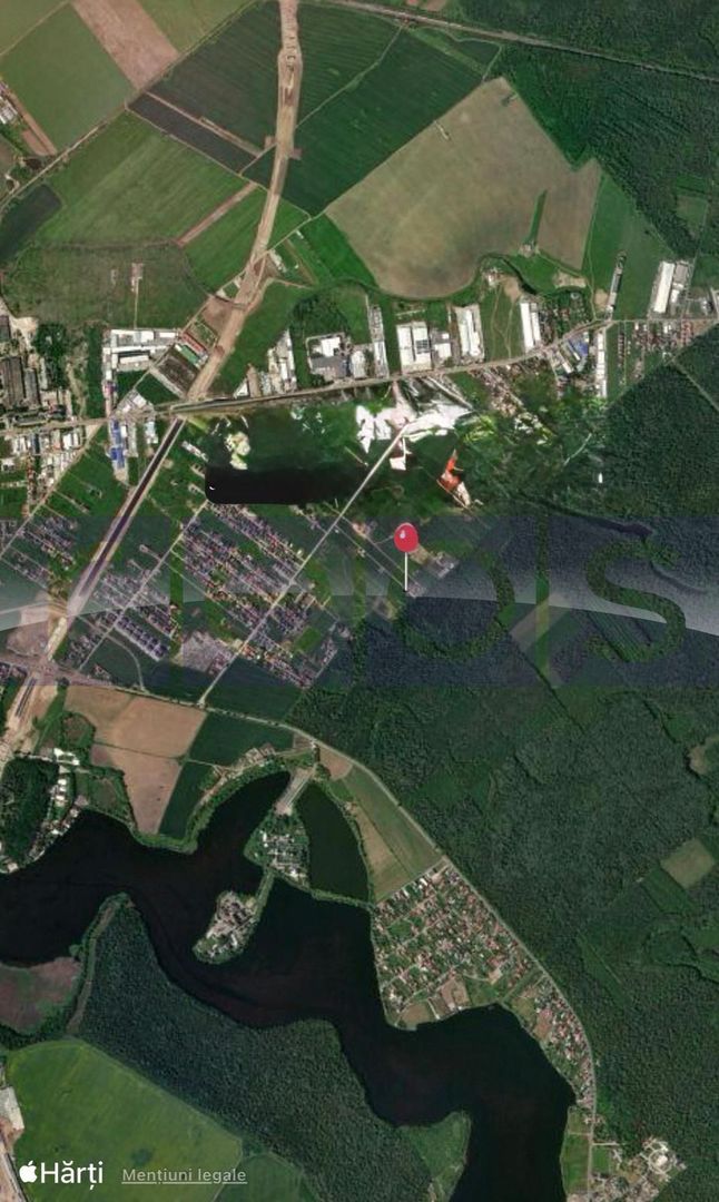 VANZARE TEREN CERNICA  1000 MP LANGA PADURE CU UTILITATI - Poză 3
