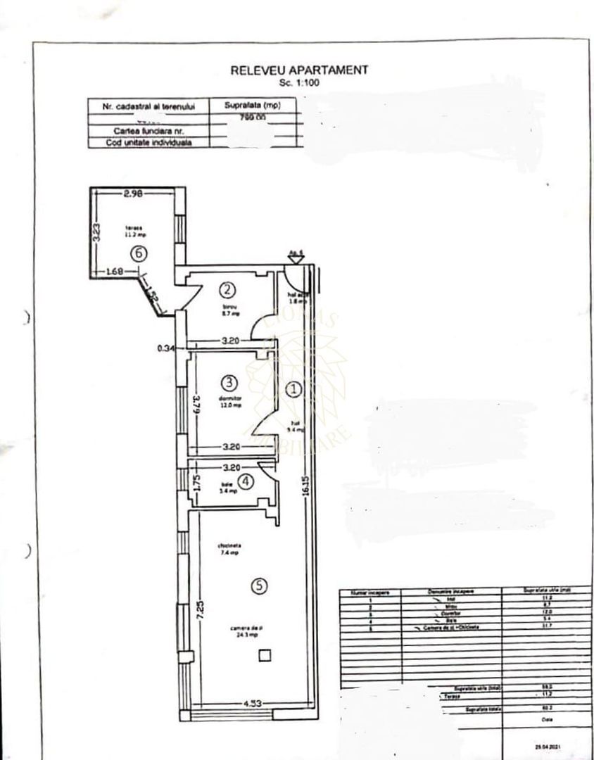Apartament Nou 3 camere 69 mp-decomandat-balcon-etaj 1-Casa Somesana - Poză 4