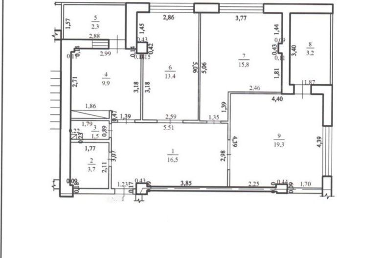 Vânzare, apartament, 3 camere, strada Nicolae Dimo, Râșcani - Poză 16