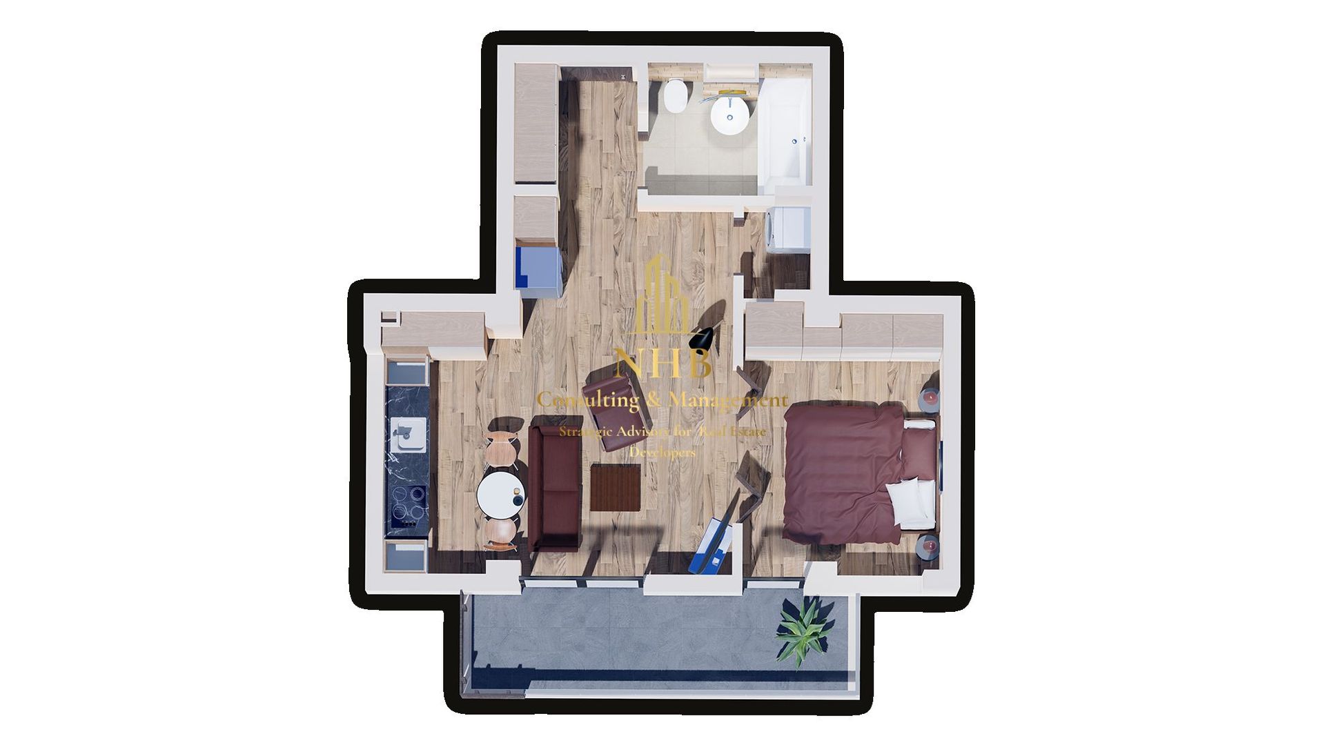 Studio modern in zona Starulesti - 61 mp - Ocazie Unica! - Poză 9