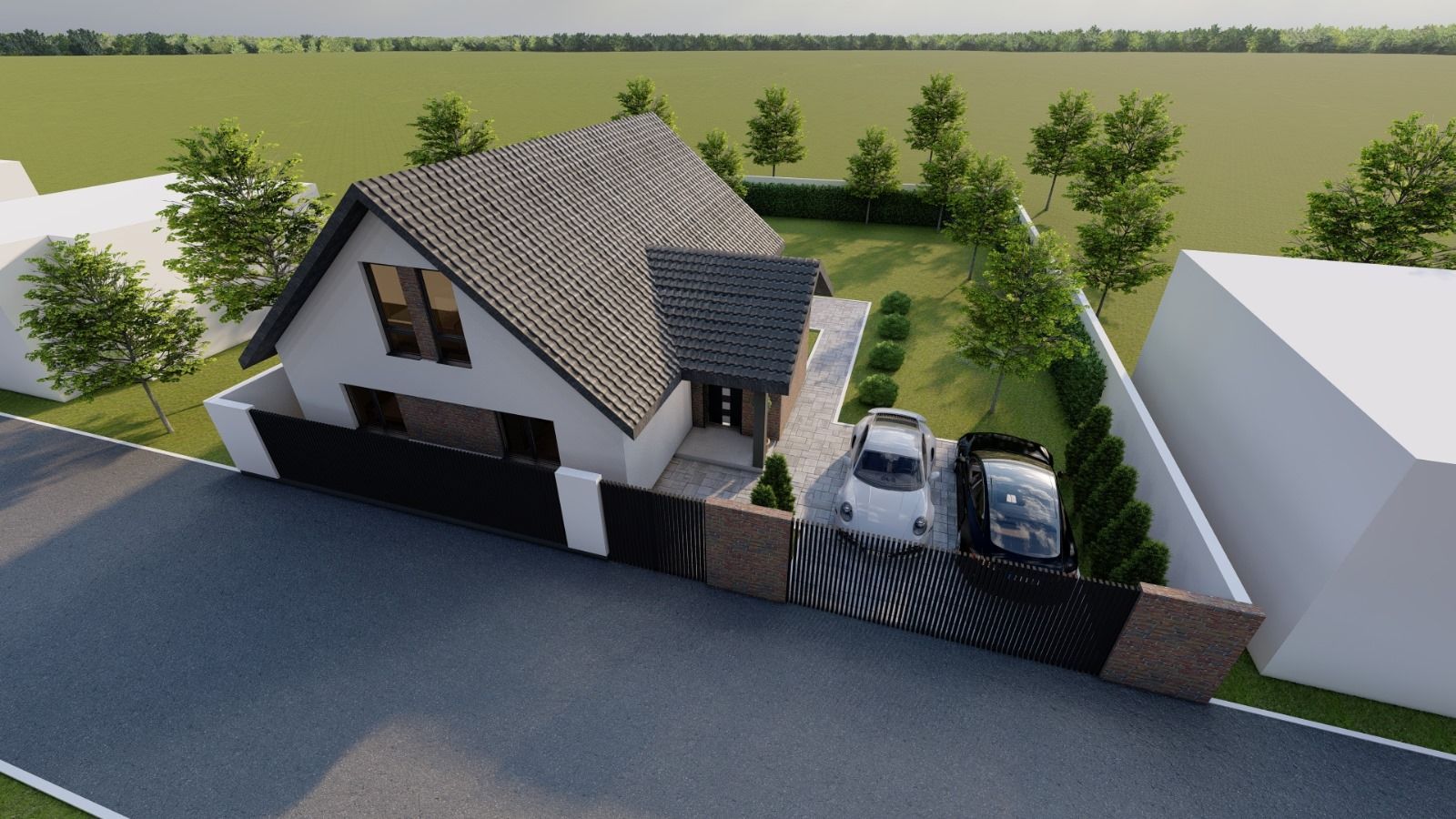 Comision 0%  Casa individuala premium Giroc | TEREN 520 MP | - Poză 3