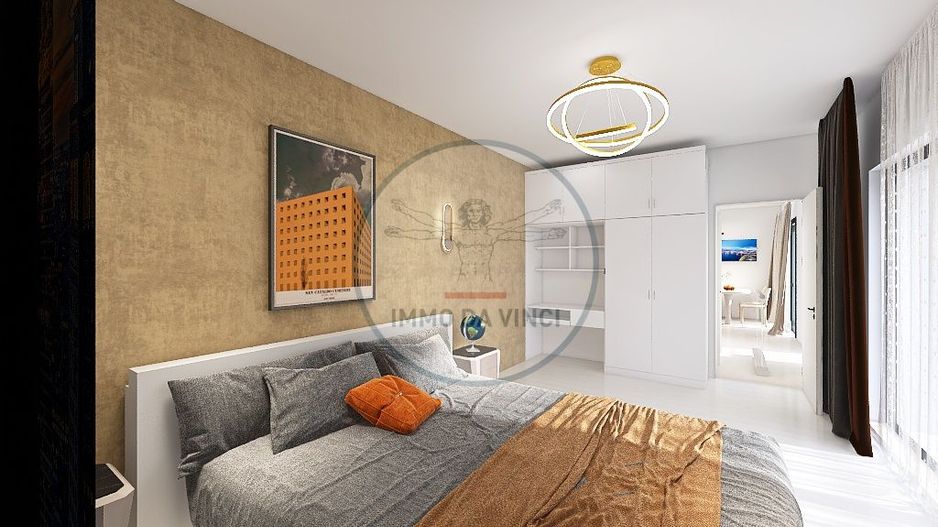 Vând Apartament 3 Camere, Semi-finisat, Terasă 21mp – Mărăști - Poză 3