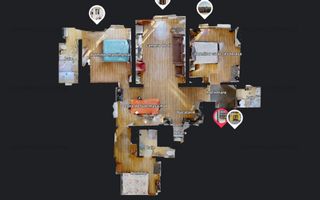 Blvd. Balcescu langa metrou Universitate, 4 camere, terasa de 50mp, 3 bai - Poză 6