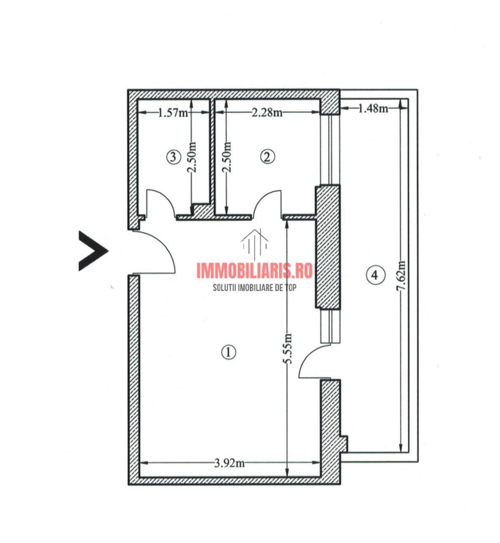 Delta Vacaresti - Mobilat și Utilat - Parcare Inclusa - Comision 0% - Schiță 15