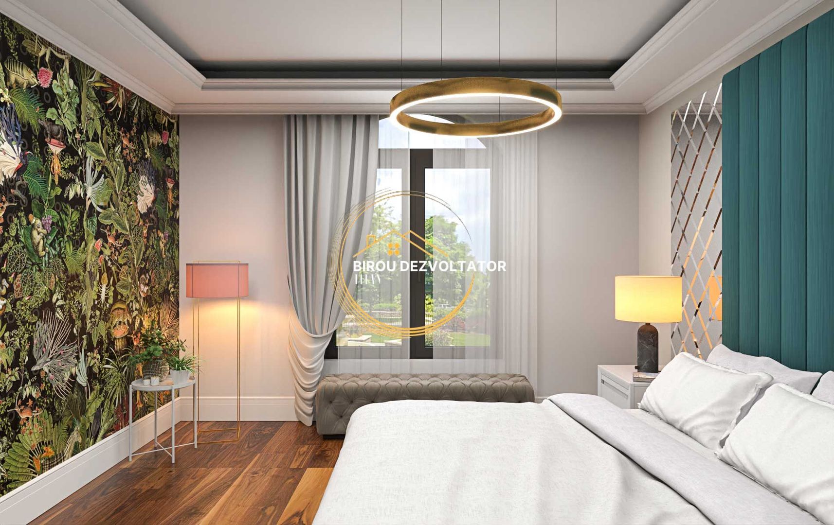 Decomanadat Mare Parcare Gratis Pretabil 3 camere Pallady metrou Teclu - Poză 4