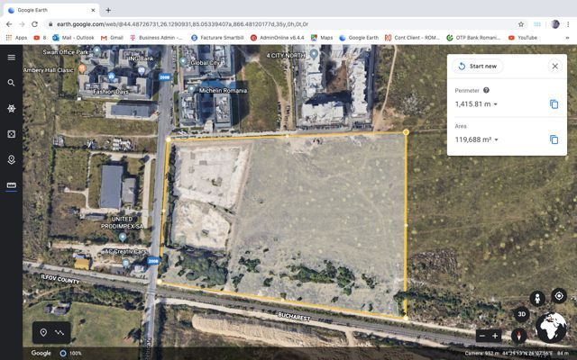 Teren intravilan 12 ha Pipera Voluntari Soseaua Bucuresti Nord - Poză 3