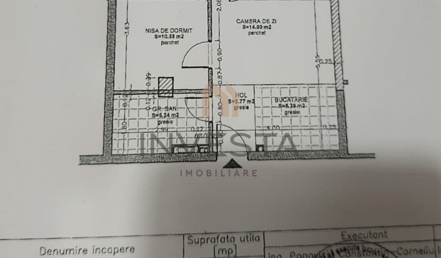 Apartament 2 camere Luminia! - Schiță 17