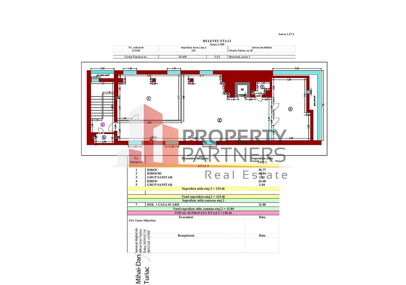 Cladire de birouri  Str. Polona - Str. Mihai Eminescu - Schiță 9